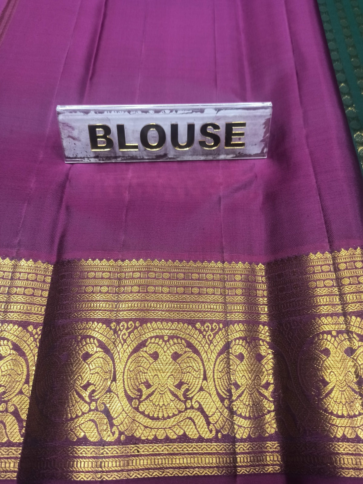 Pure Kanchipuram Silk Saree.
