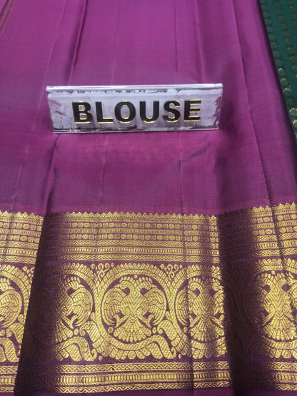 Pure Kanchipuram Silk Saree.