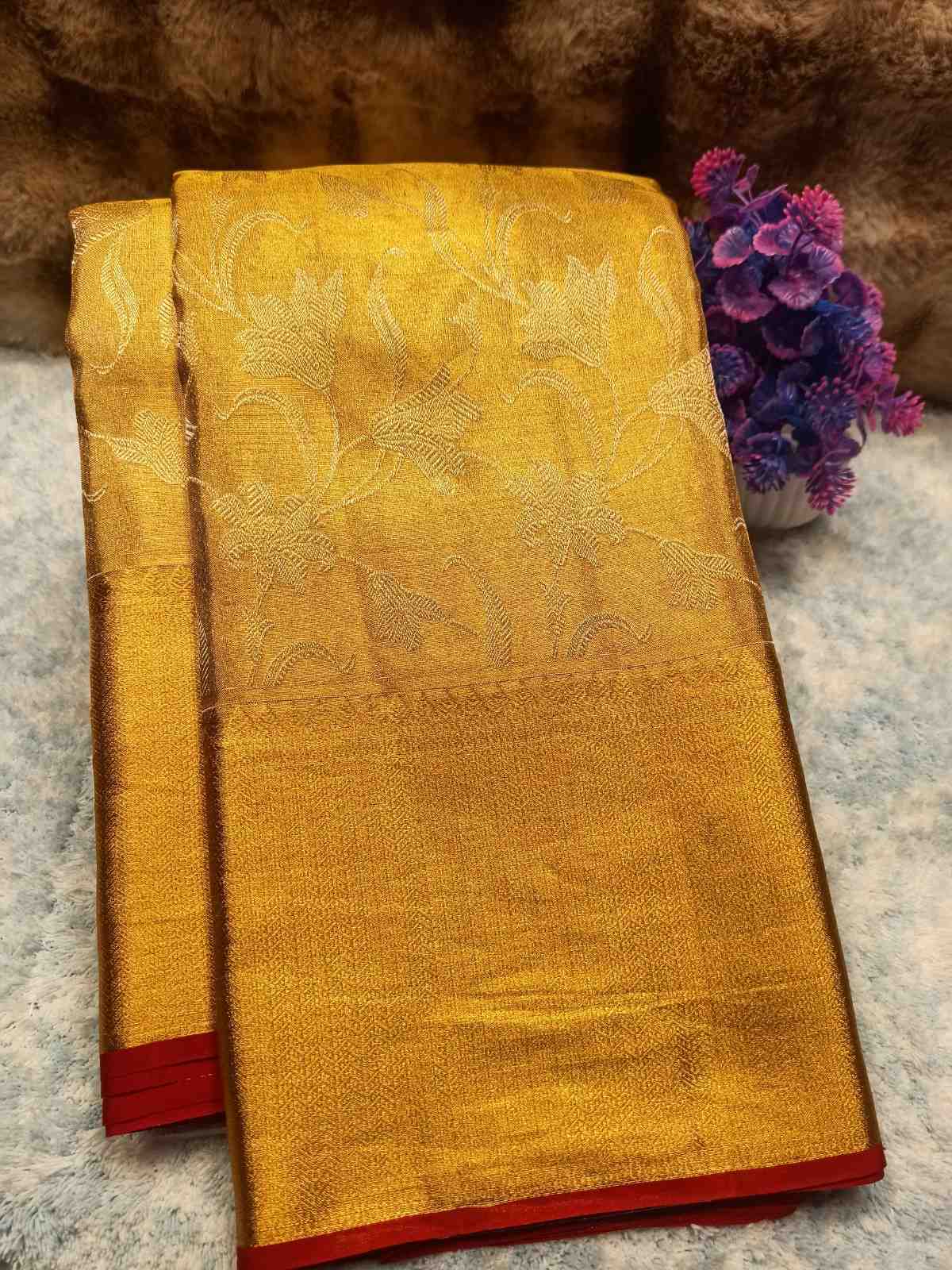 Pure Kanchipuram Silk Saree.