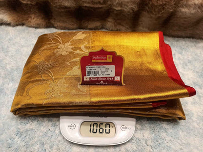 Pure Kanchipuram Silk Saree.