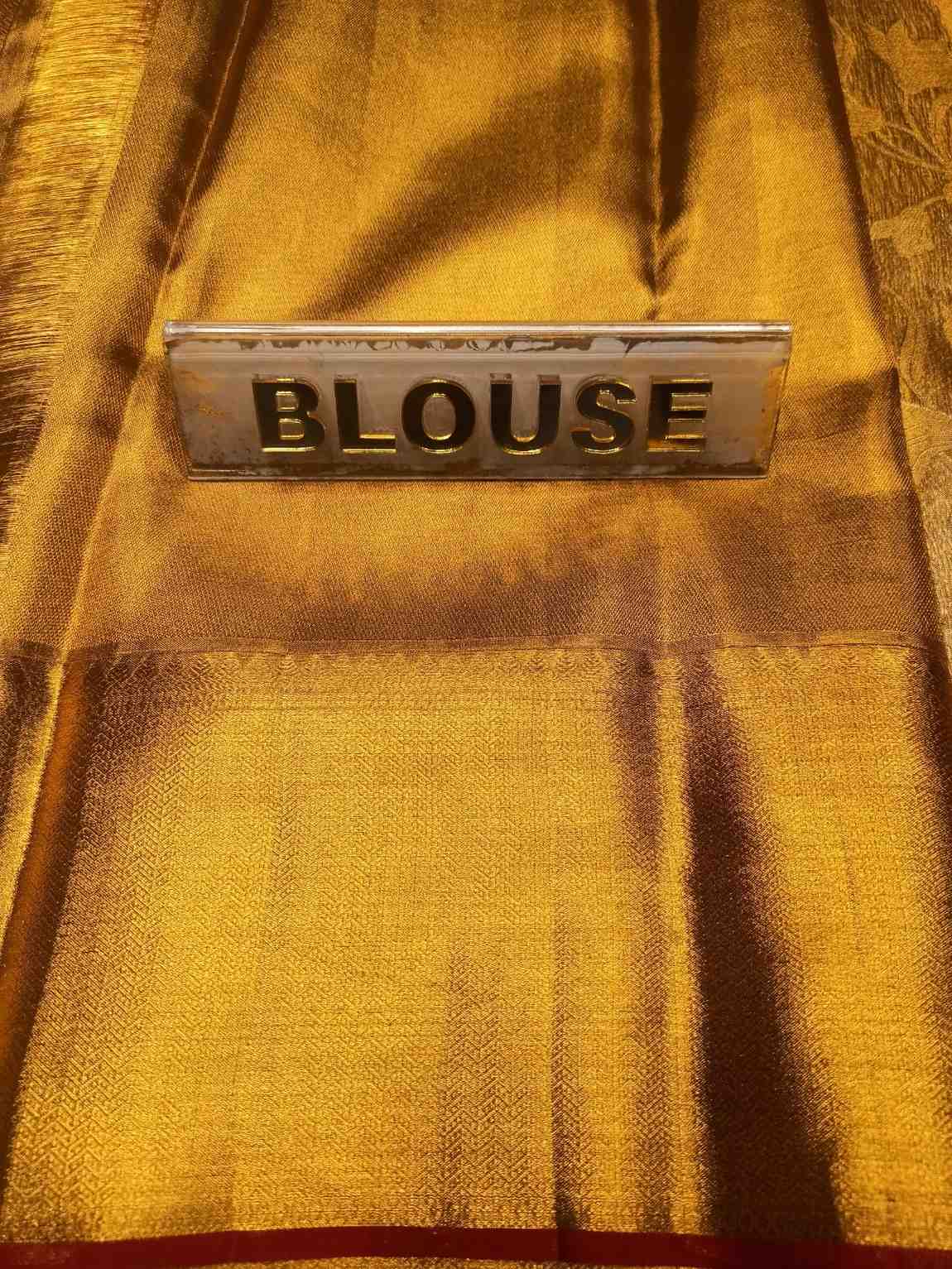 Pure Kanchipuram Silk Saree.