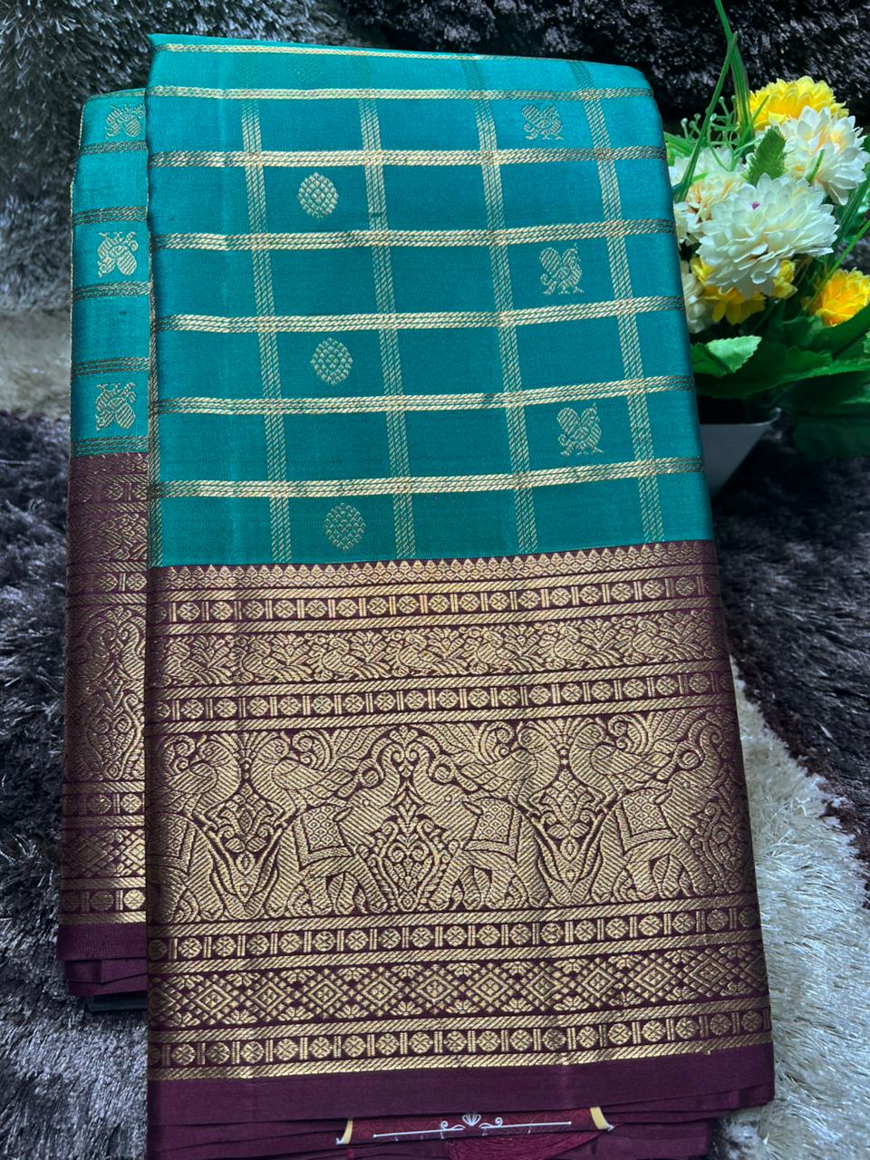 Pure Kanchipuram Silk Saree