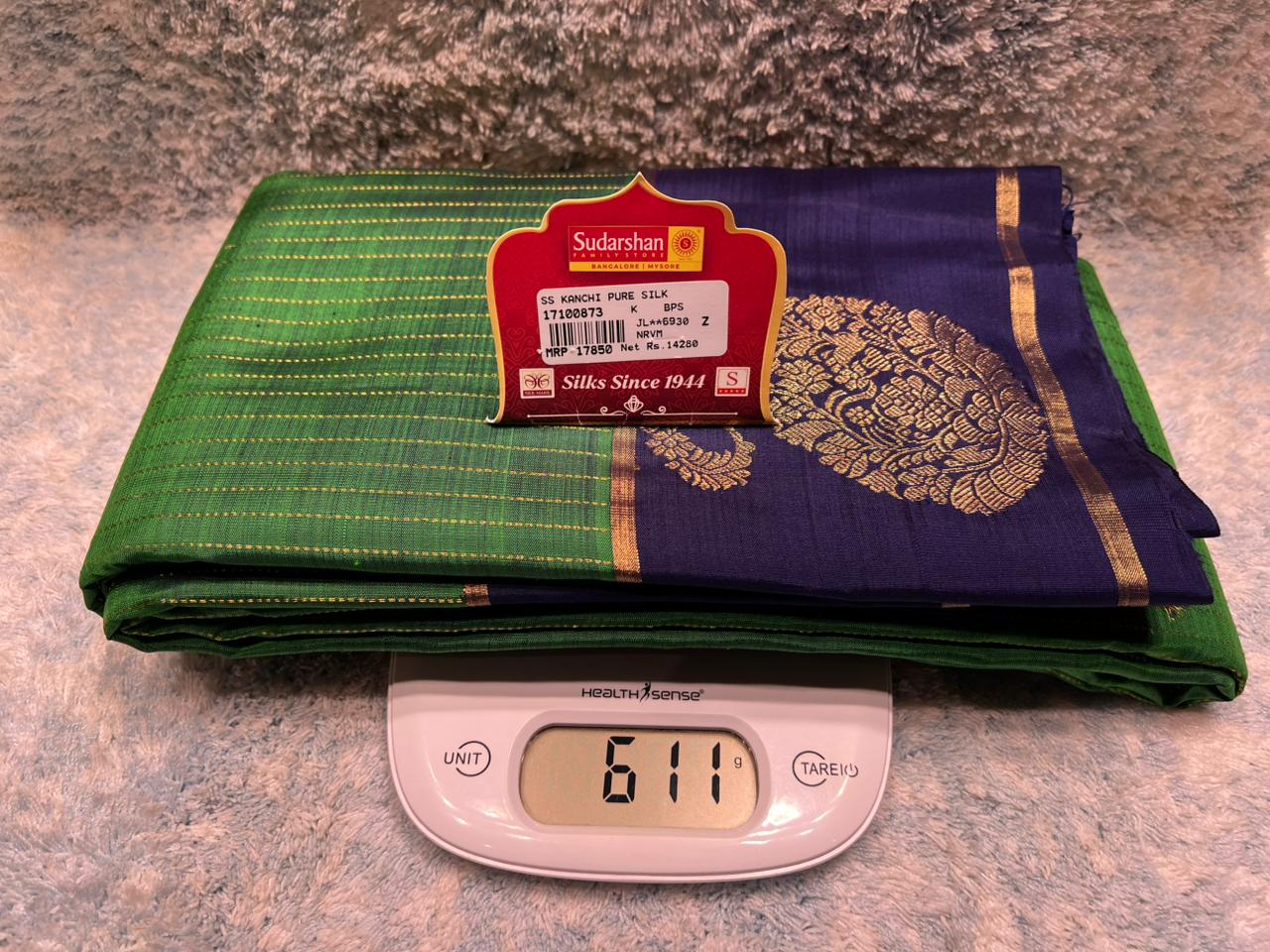 Pure Kanchipuram Silk Saree
