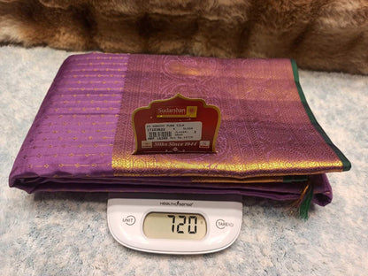 Pure Kanchipuram Silk Saree.