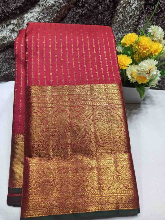 Pure Kanchipuram Silk Saree.