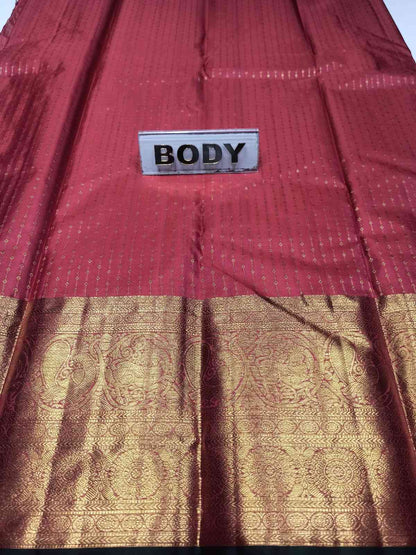 Pure Kanchipuram Silk Saree.