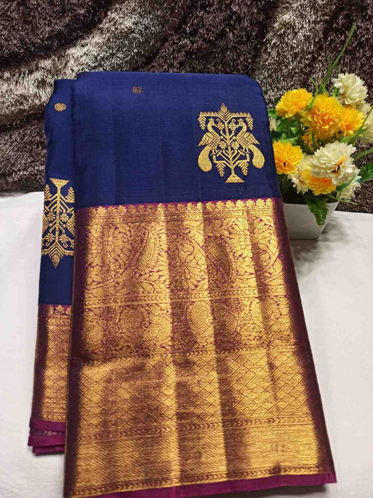 Pure Kanchipuram Silk Saree.