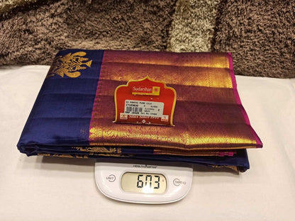 Pure Kanchipuram Silk Saree.