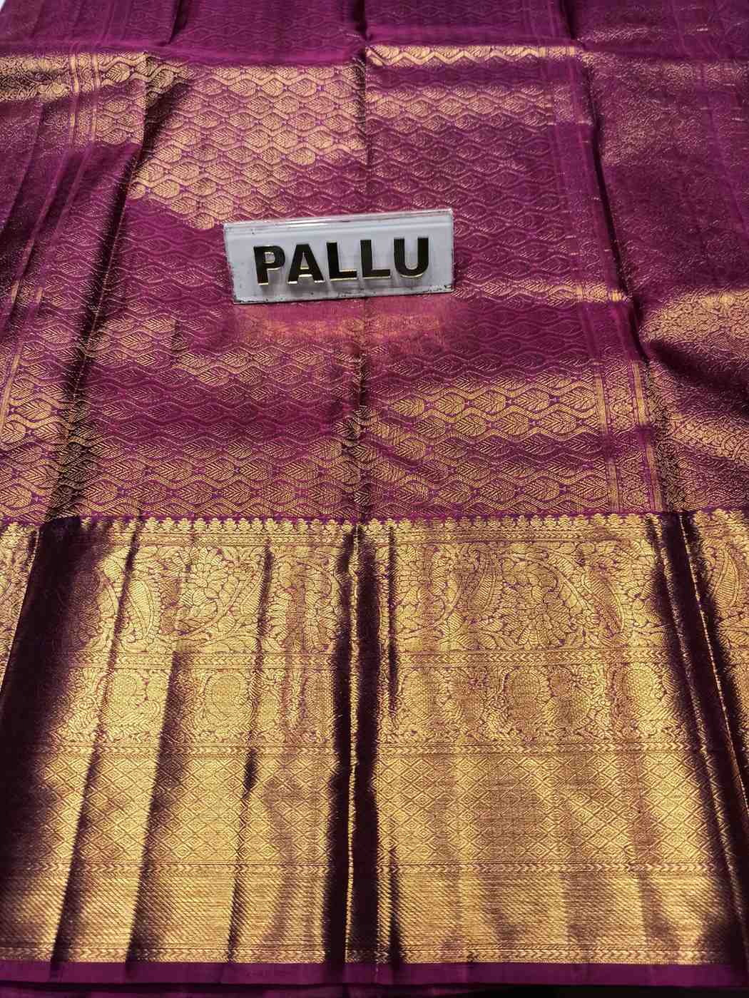 Pure Kanchipuram Silk Saree.