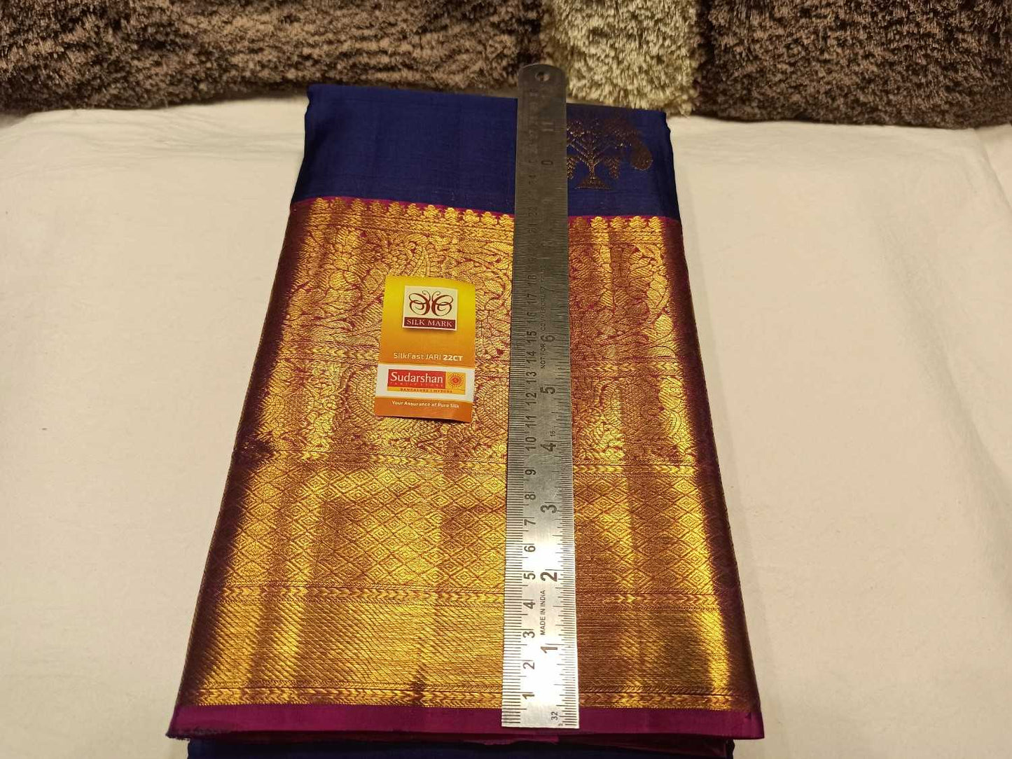 Pure Kanchipuram Silk Saree.