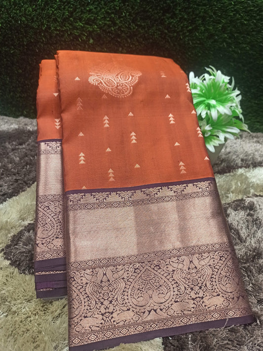 Pure Kanchipuram Silk Saree.