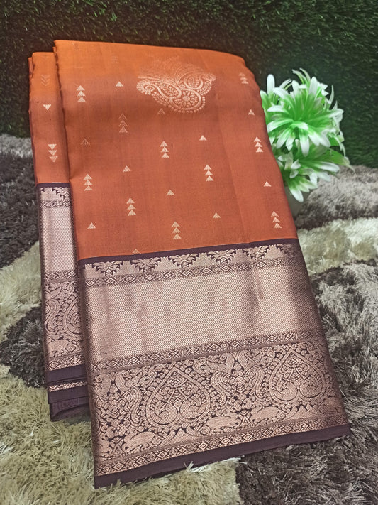 Pure Kanchipuram Silk Saree.