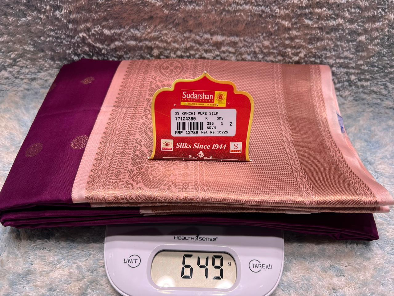 Pure Kanchipuram Silk Saree