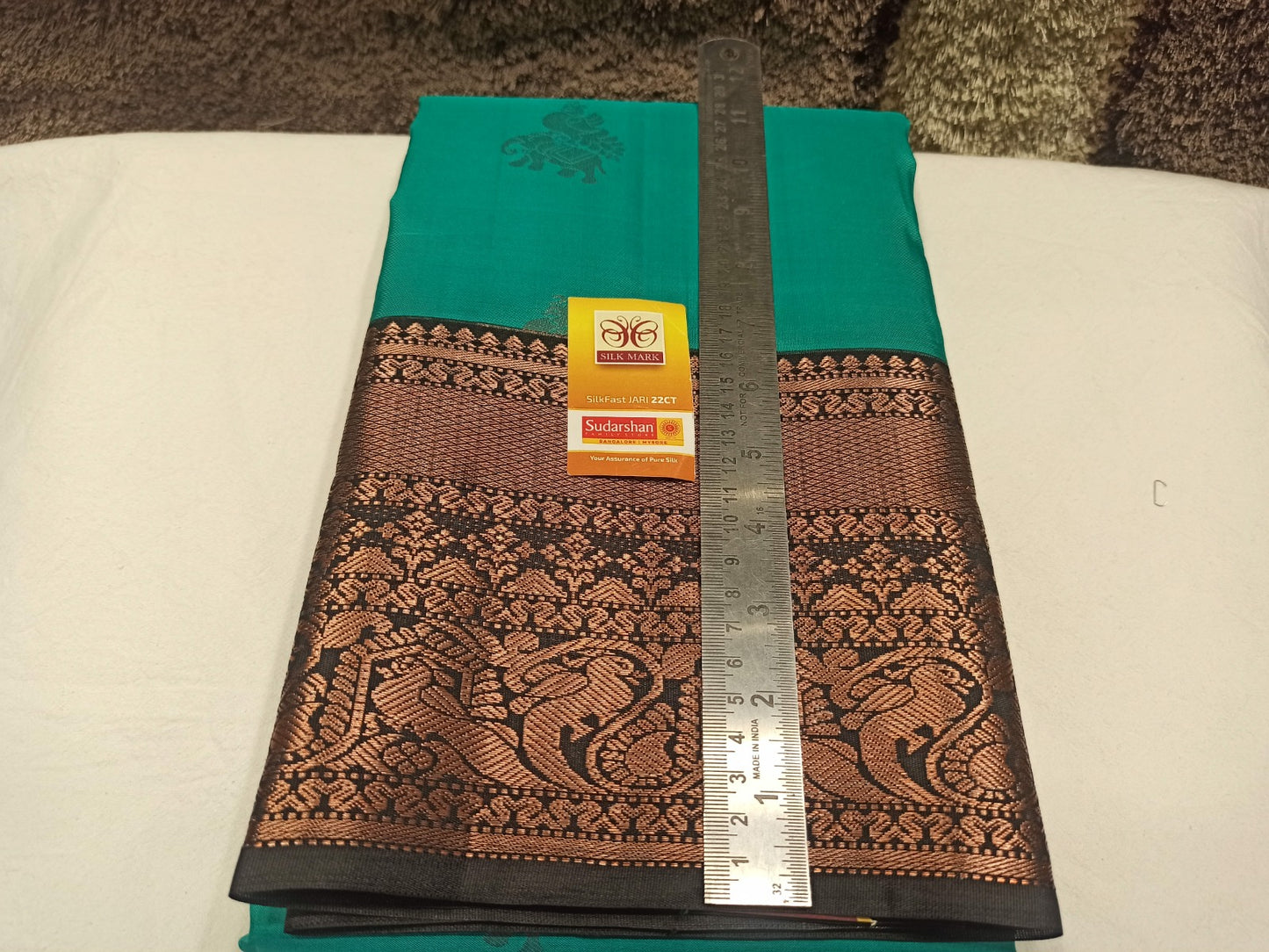 Pure Kanchipuram Silk Saree.