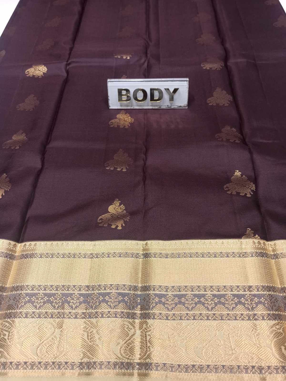 Pure Kanchipuram Silk Saree.