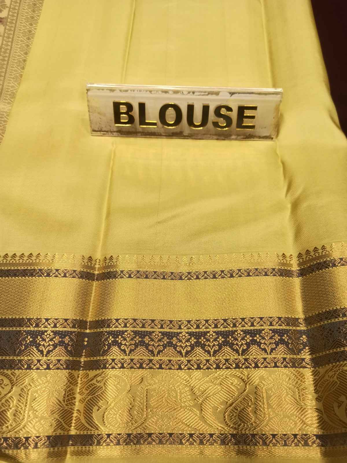 Pure Kanchipuram Silk Saree.