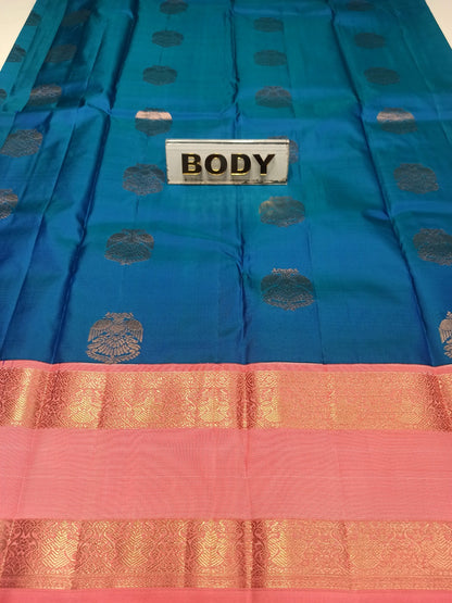 Pure Kanchipuram Silk Saree.