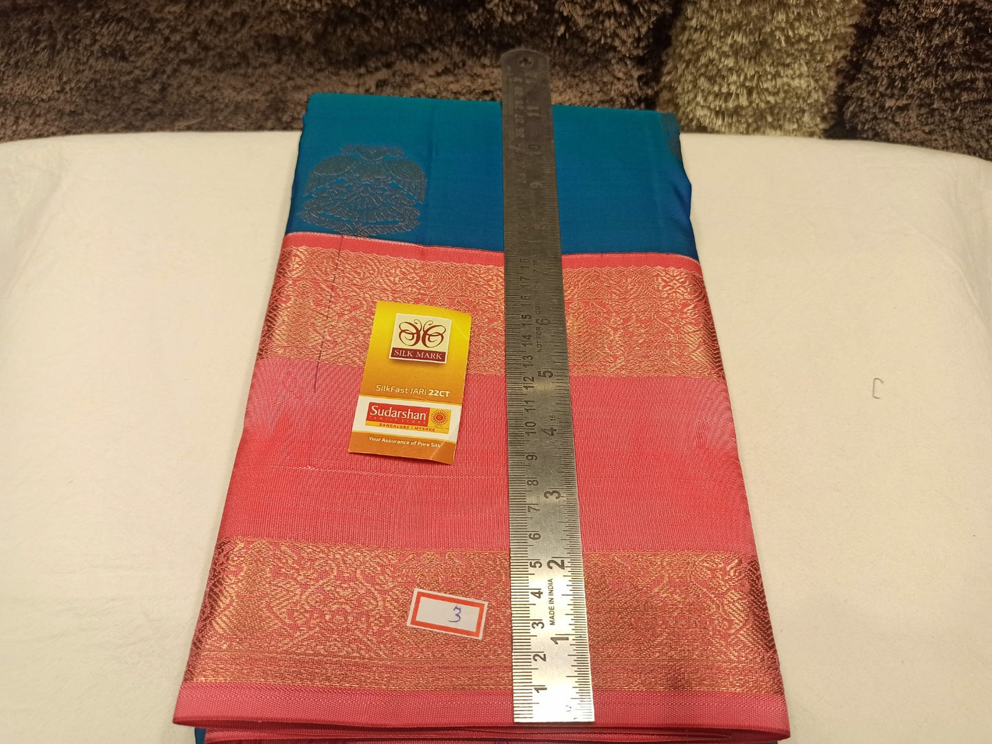 Pure Kanchipuram Silk Saree.