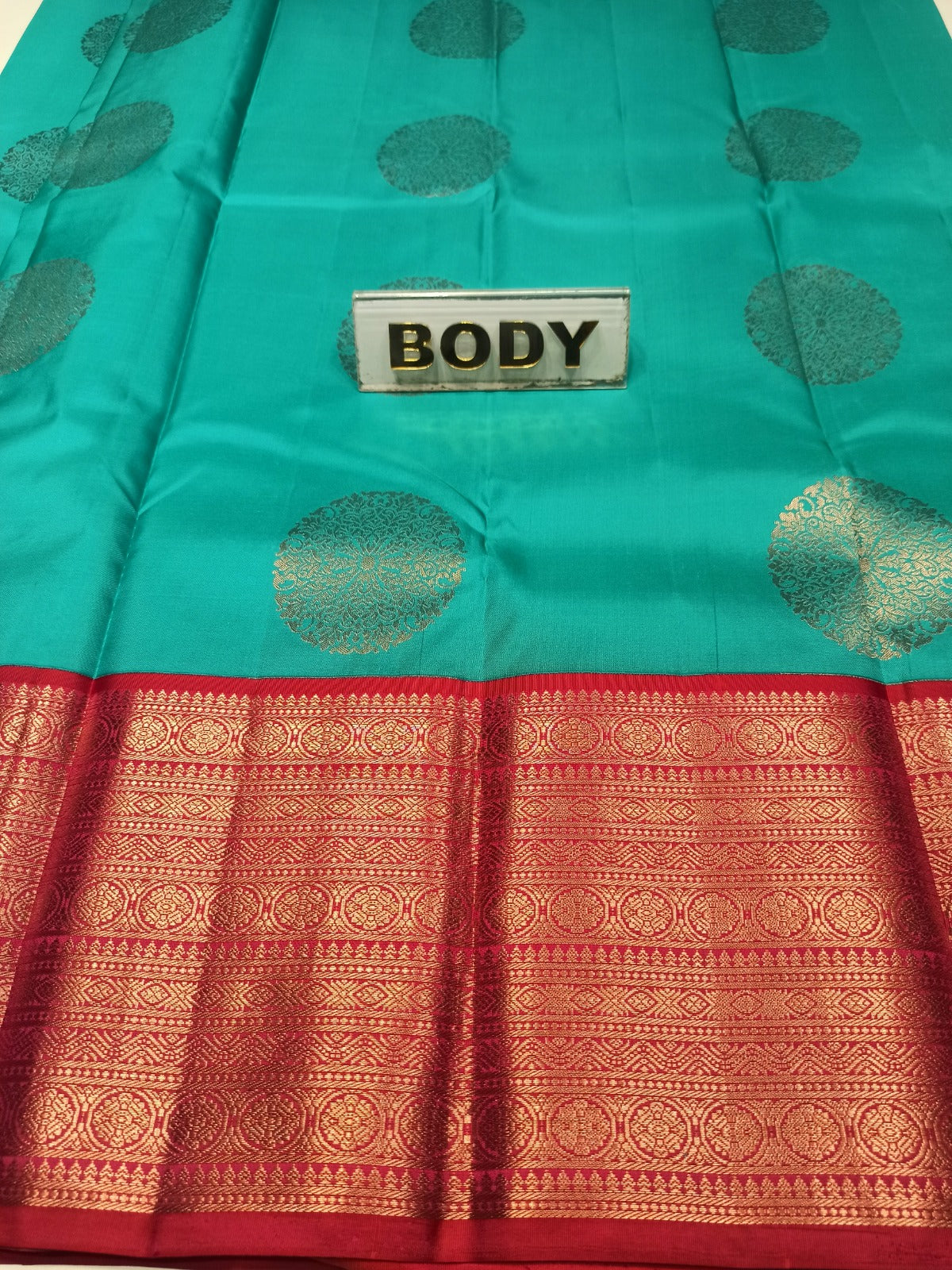 Pure Kanchipuram Silk Saree.