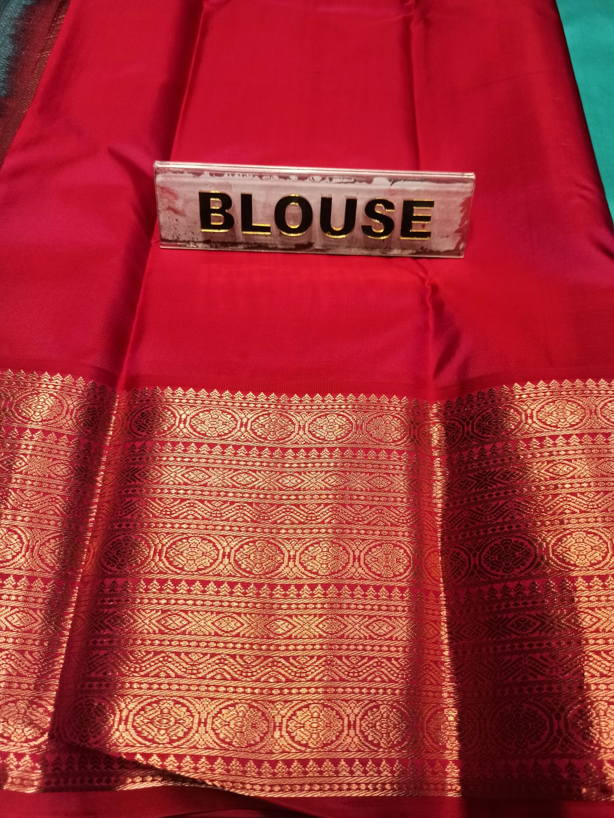 Pure Kanchipuram Silk Saree.