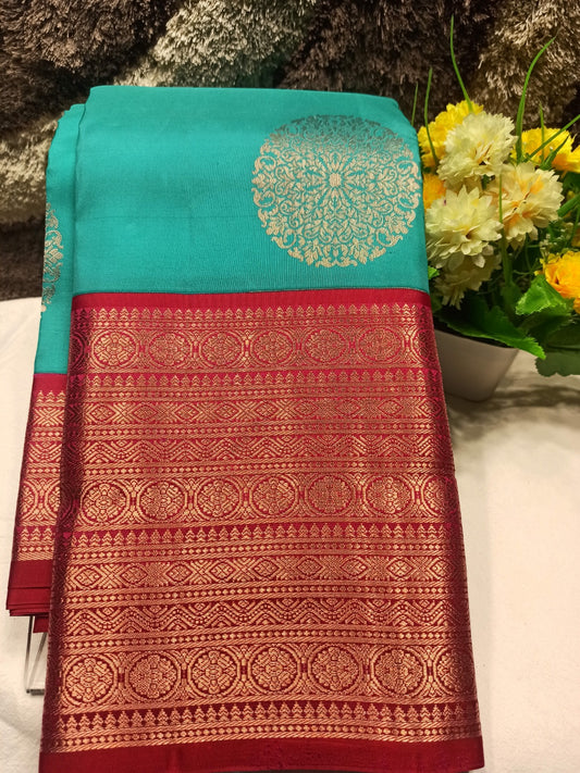 Pure Kanchipuram Silk Saree.