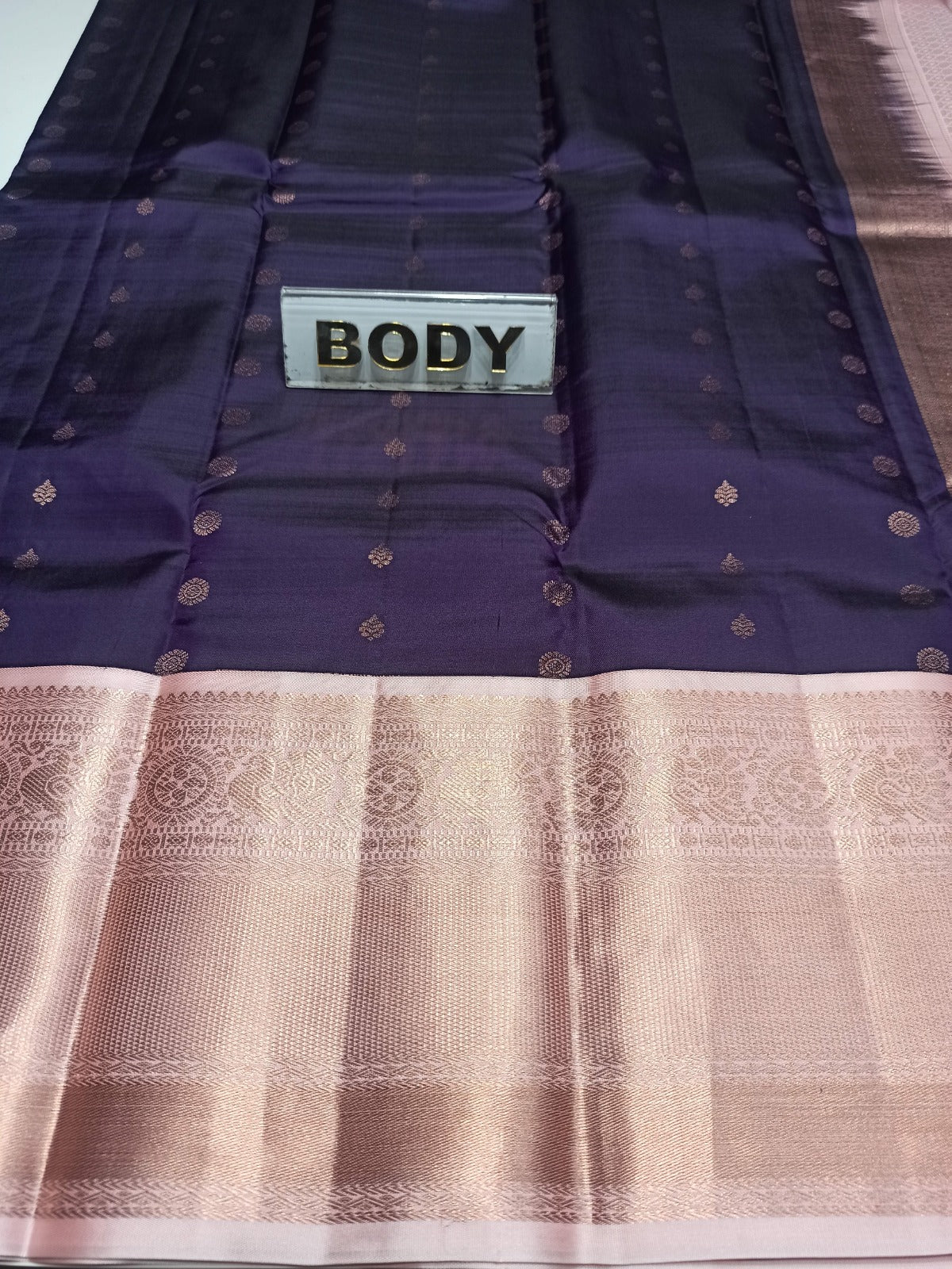 Pure Kanchipuram Silk Saree.