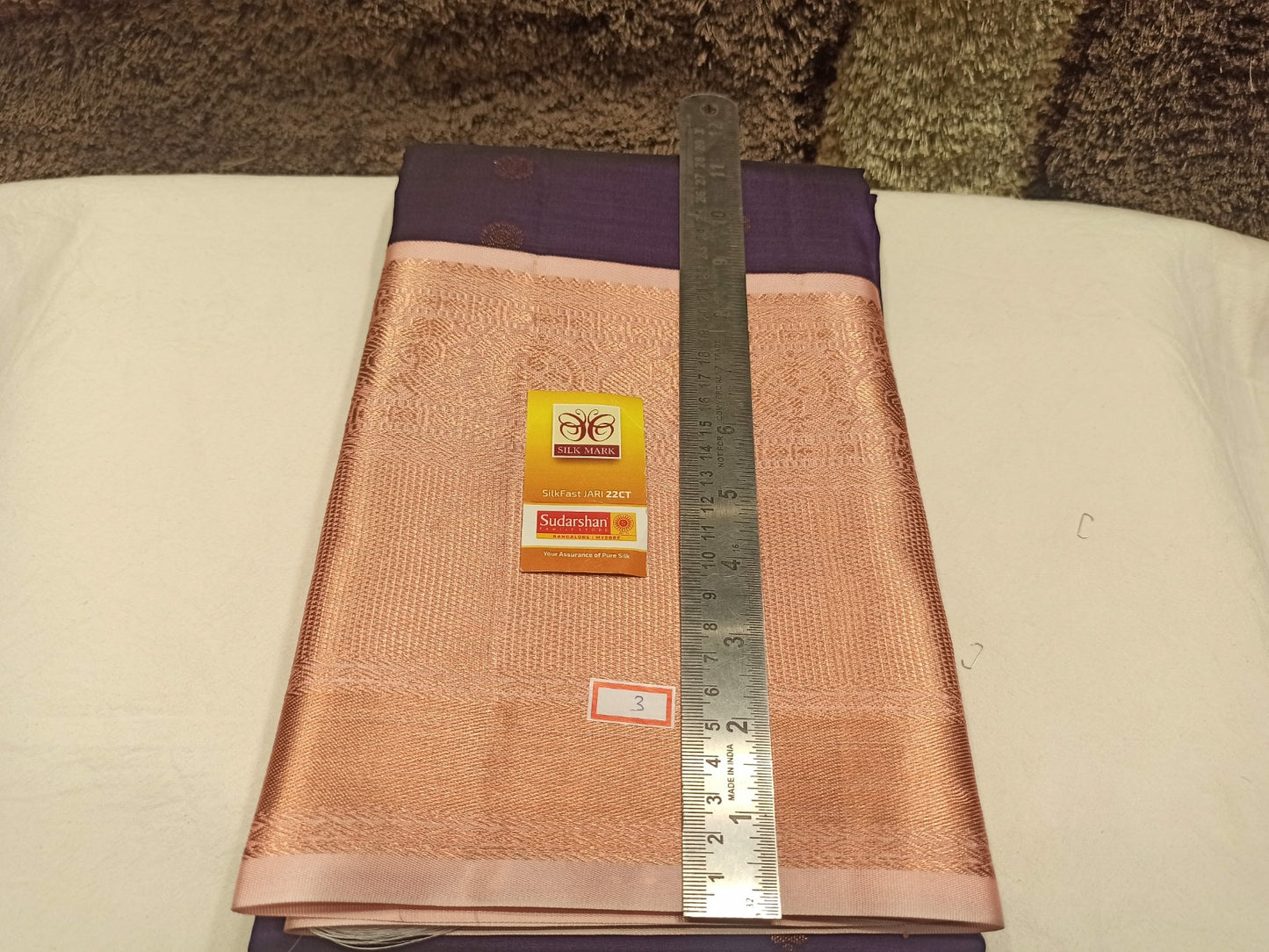 Pure Kanchipuram Silk Saree.