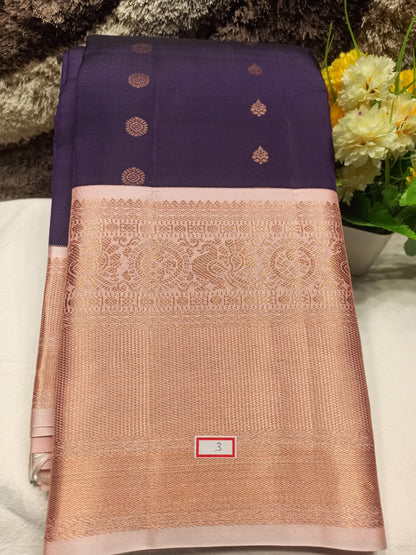 Pure Kanchipuram Silk Saree.