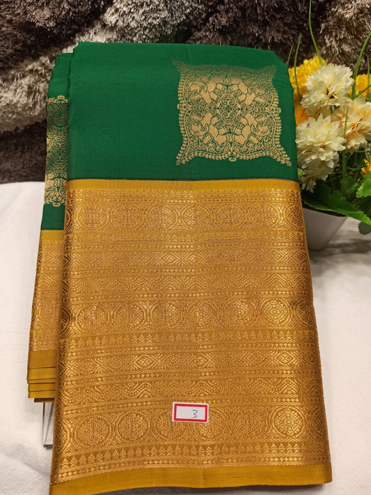 Pure Kanchipuram Silk Saree.
