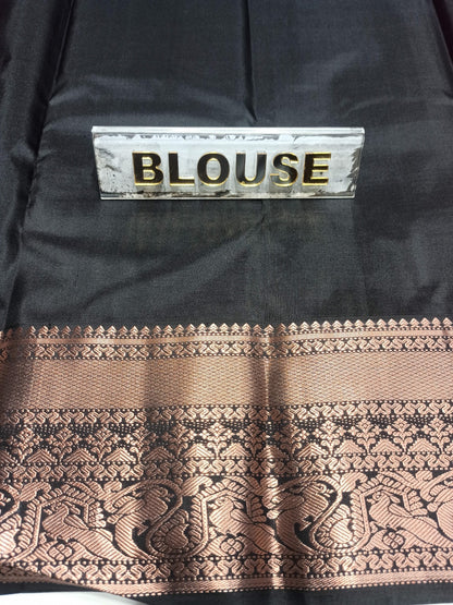 Pure Kanchipuram Silk Saree.