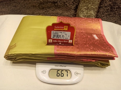 Pure Kanchipuram Silk Saree.