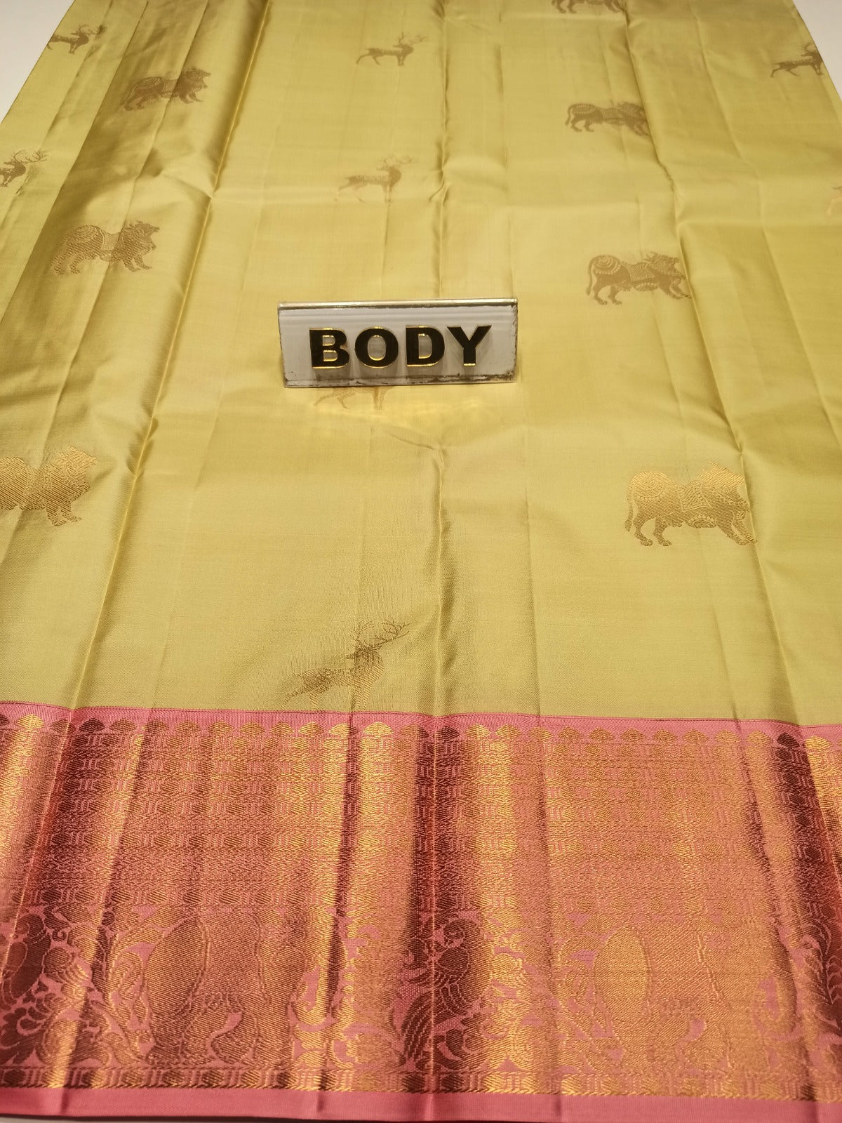 Pure Kanchipuram Silk Saree.