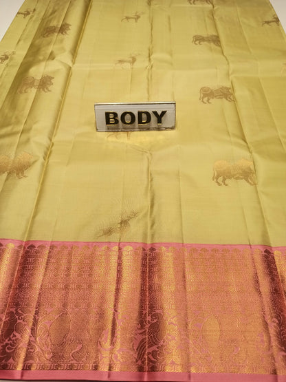 Pure Kanchipuram Silk Saree.