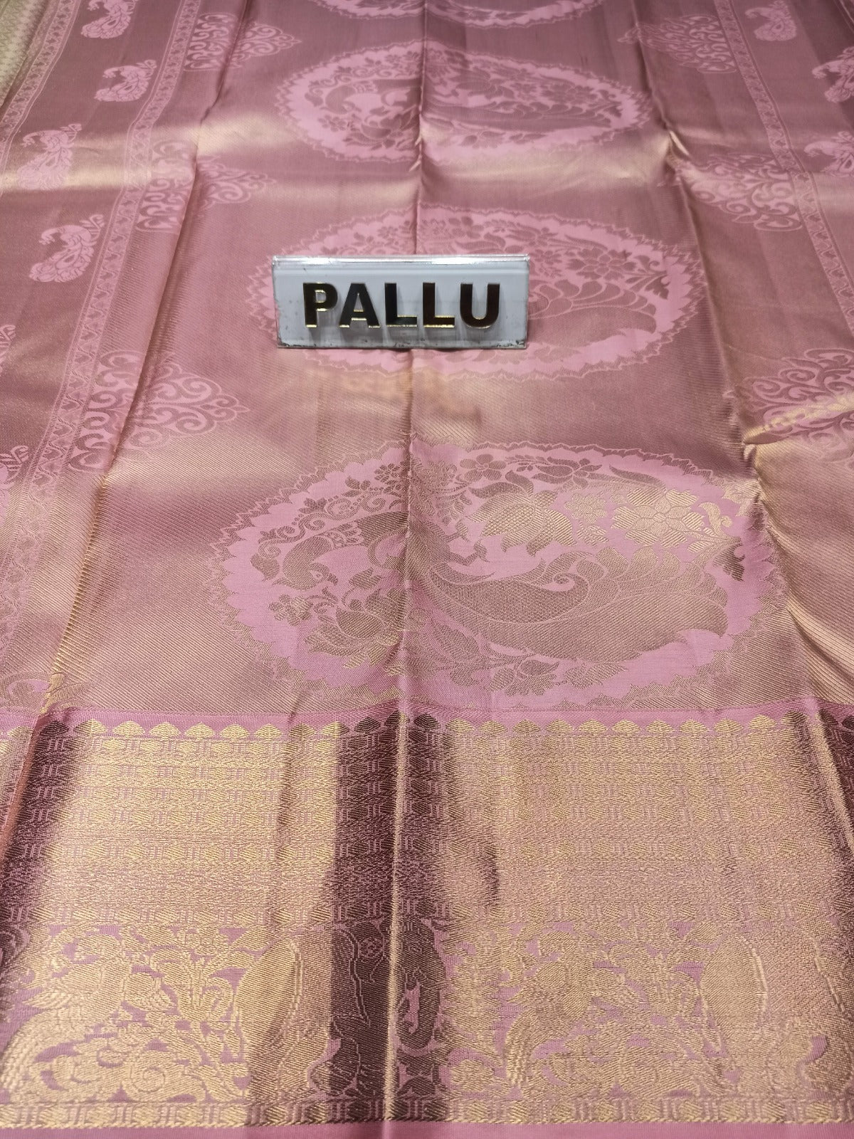 Pure Kanchipuram Silk Saree.