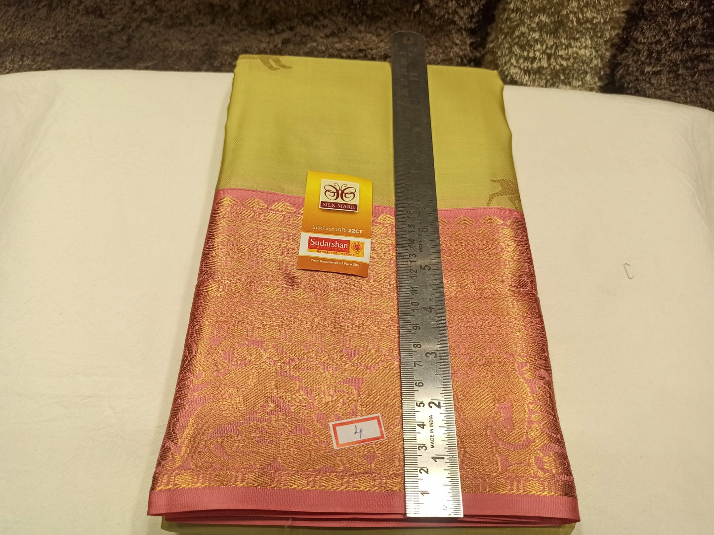 Pure Kanchipuram Silk Saree.