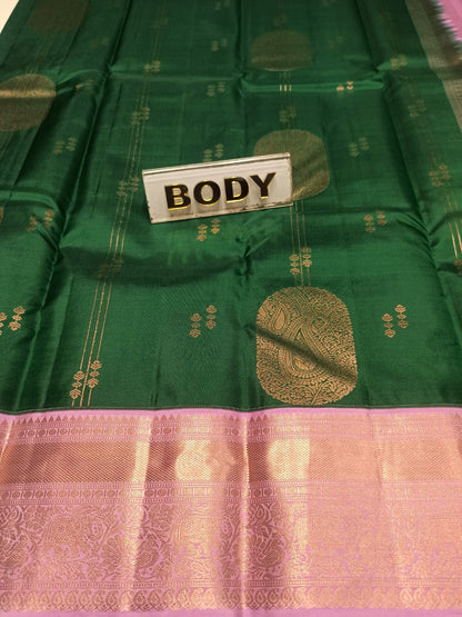 Pure Kanchipuram Silk Saree.