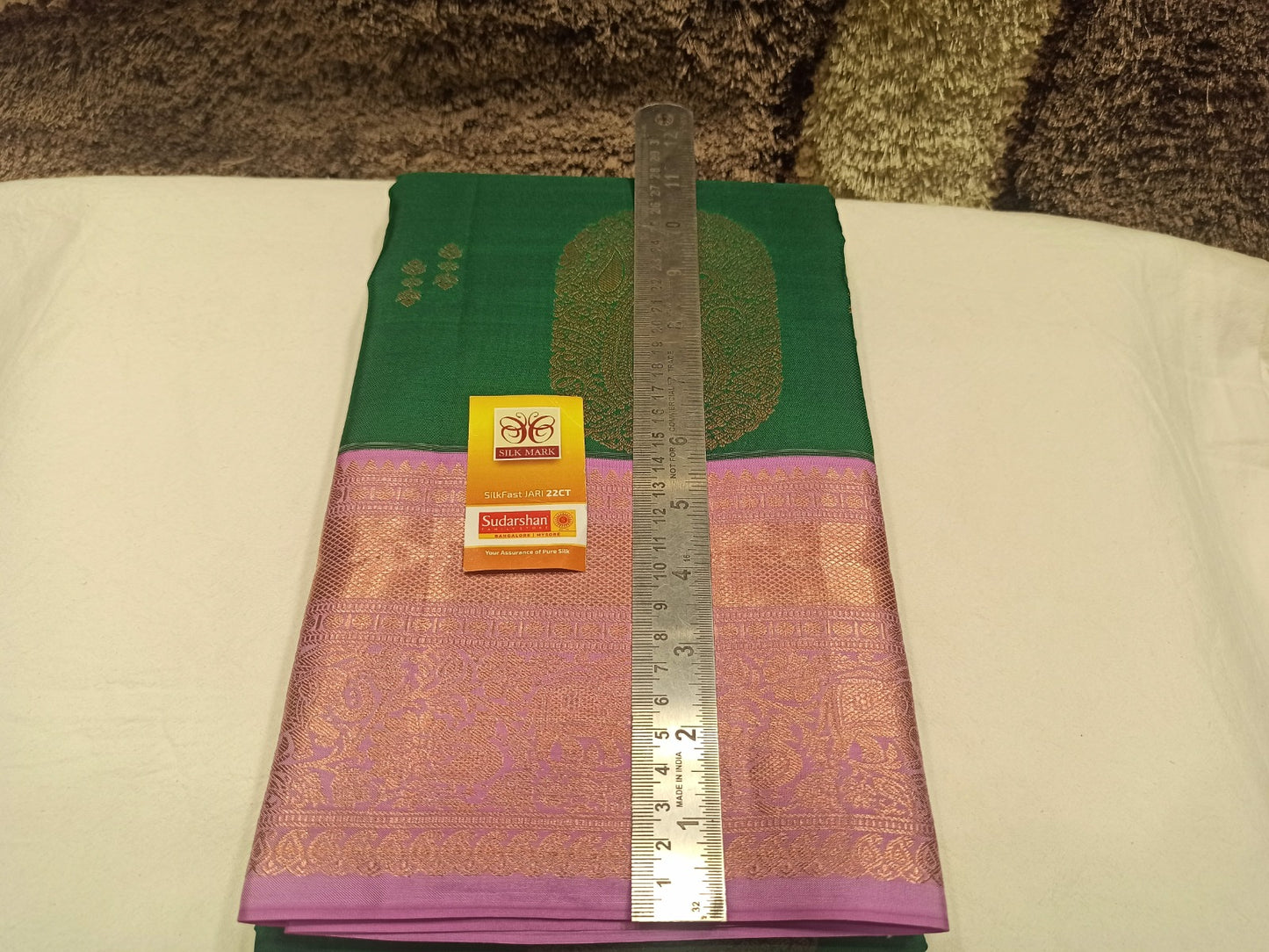 Pure Kanchipuram Silk Saree.