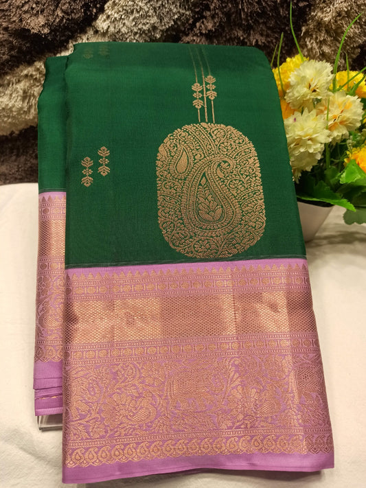 Pure Kanchipuram Silk Saree.