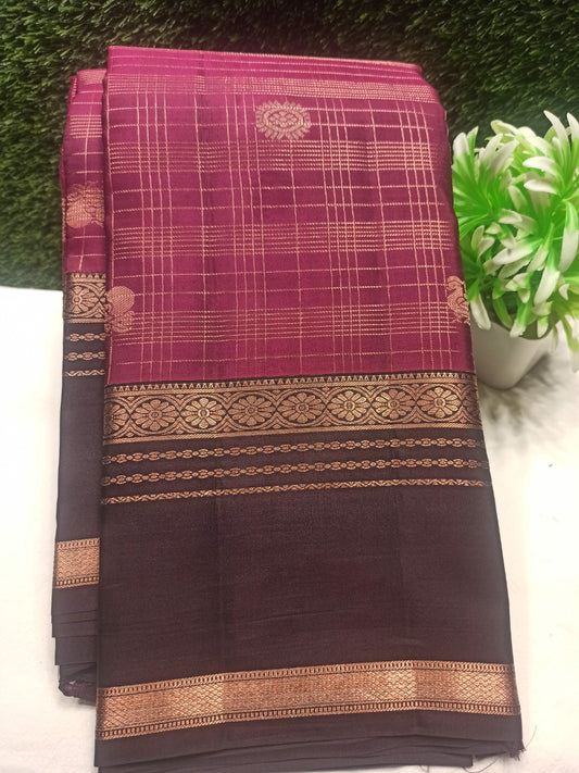 Pure Kanchipuram Silk Saree.