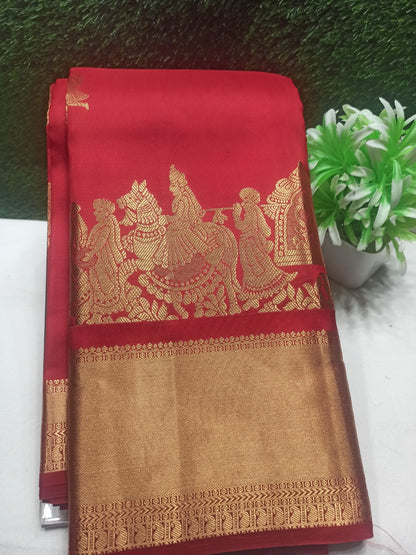 Pure Kanchipuram Silk Saree.