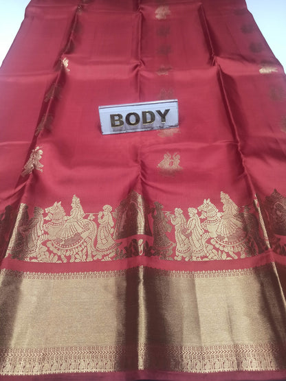 Pure Kanchipuram Silk Saree.