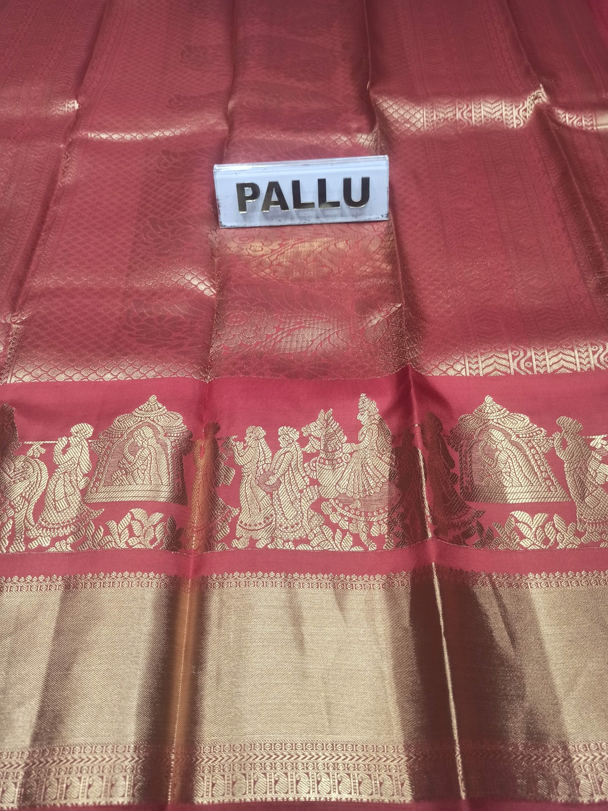 Pure Kanchipuram Silk Saree.