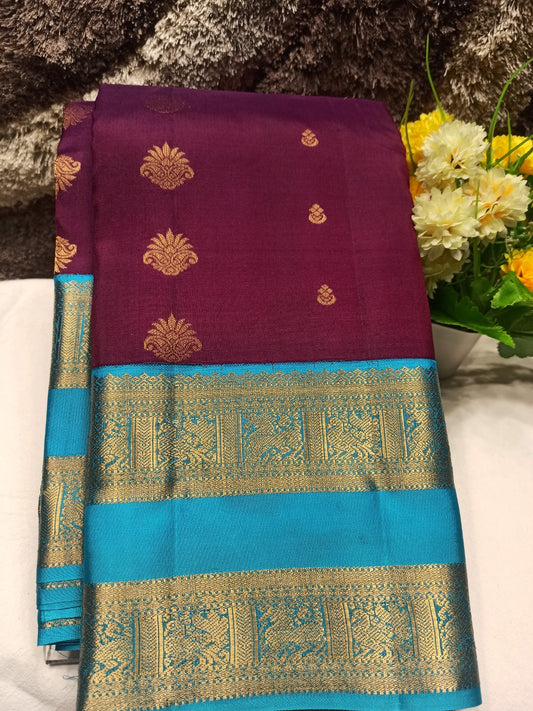 Pure Kanchipuram Silk Saree.