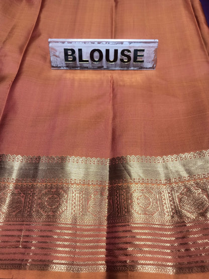 Pure Kanchipuram Silk Saree.