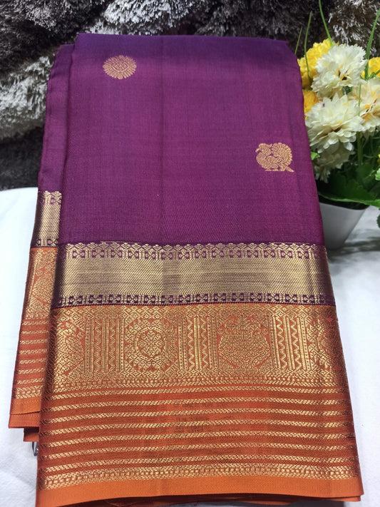 Pure Kanchipuram Silk Saree.