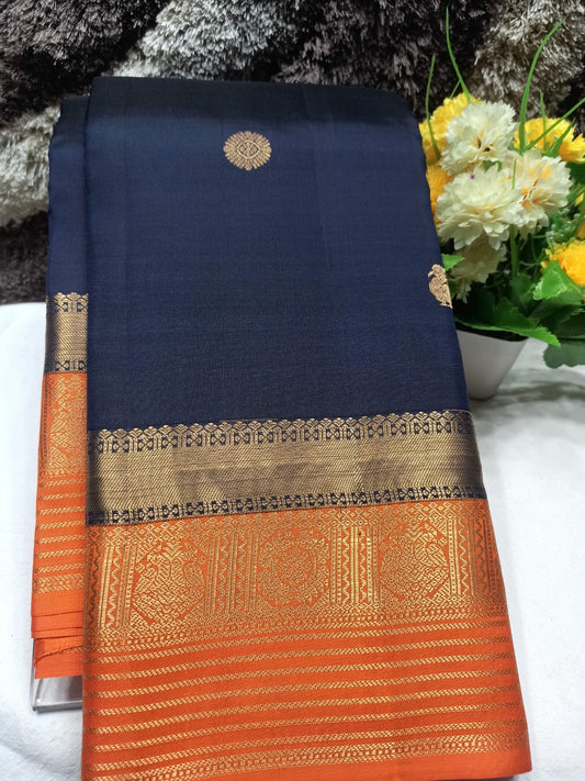 Pure Kanchipuram Silk Saree.