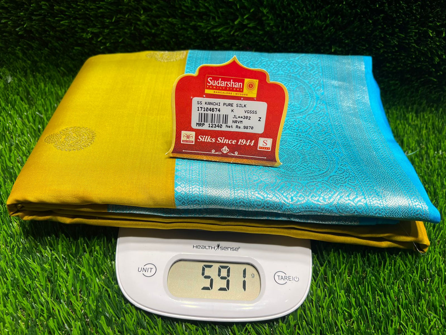 Pure Kanchipuram Silk Saree