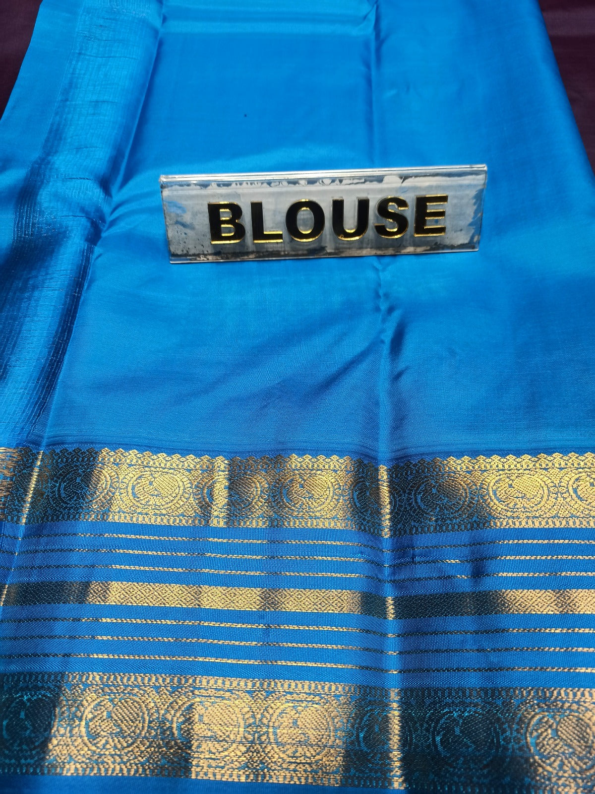 Pure Kanchipuram Silk Saree.