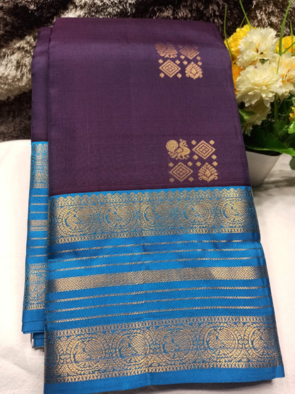 Pure Kanchipuram Silk Saree.