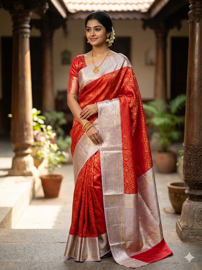 Pure Kanchipuram Silk Saree